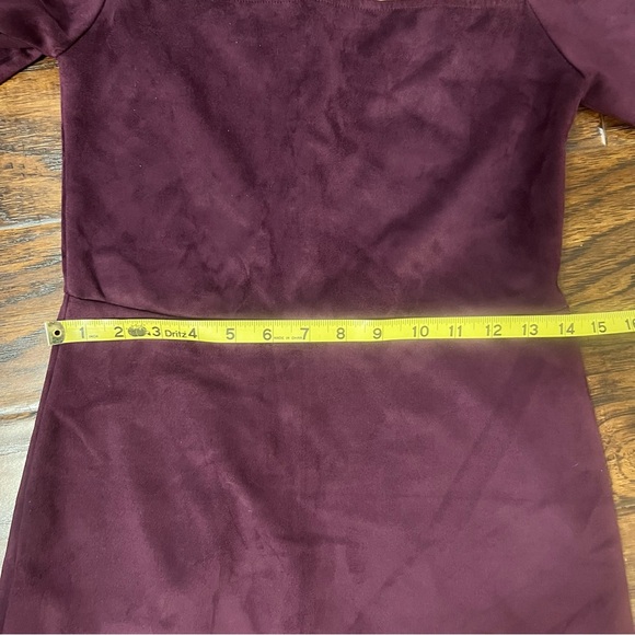 New! Buffalo David Bitton Vegan Suede Off the Dress Regal Plum … - Picture 14 of 14